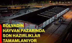 Bolvadin Hayvan Pazarında Son Hazırlıklar Tamamlanıyor