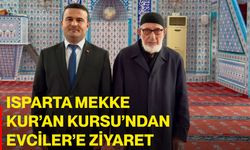 Isparta Mekke Kur’an Kursu’ndan Evciler’e ziyaret