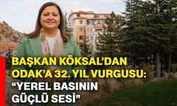 Başkan Köksal’dan ODAK’a 32. yıl vurgusu: “Yerel basının güçlü sesi”