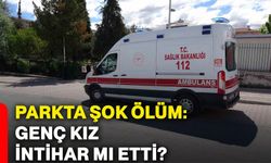 Parkta şok ölüm: Genç kız intihar mı etti?