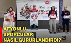 Afyonlu sporcular nasıl gururlandırdı?