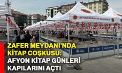 Zafer Meydanı’nda kitap coşkusu: Afyonkarahisar Kitap Günleri kapılarını açtı