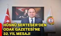 Hüsnü Serteser’den ODAK Gazetesi’ne 32. yıl mesajı