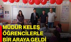 Müdür Keleş öğrencilerle bir araya geldi
