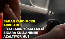 Bakan Yardımcısı açıkladı: Fiyatların yükselmesi sigara kullanımını azaltıyor mu?