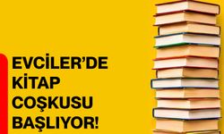 Evciler’de kitap coşkusu başlıyor!