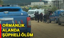 Ormanlık alanda şüpheli ölüm