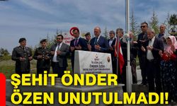 Şehit Önder Özen unutulmadı!