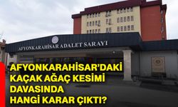 Afyonkarahisar’daki kaçak ağaç kesimi davasında hangi karar çıktı?