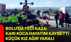 Bolu’da feci kaza: Karı koca hayatını kaybetti, küçük kız ağır yaralı