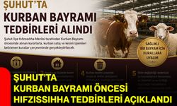 Şuhut’ta Kurban Bayramı Öncesi Hıfzıssıhha Tedbirleri Açıklandı