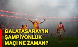 Galatasaray’ın şampiyonluk maçı ne zaman?