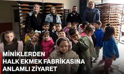 Miniklerden Halk Ekmek Fabrikasına Anlamlı Ziyaret