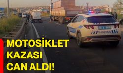 Motosiklet kazası can aldı!
