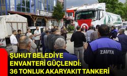 Şuhut Belediye Envanteri Güçlendi: 36 Tonluk Akaryakıt Tankeri