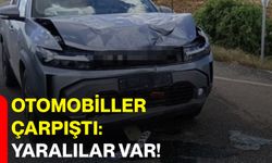 Otomobiller çarpıştı: Yaralılar var!