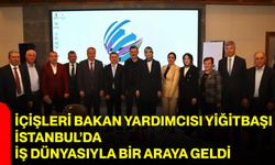 İçişleri Bakan Yardımcısı Yiğitbaşı, İstanbul’da İş Dünyasıyla Bir Araya Geldi