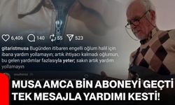 Musa Amca Bin Aboneyi Geçti, Tek Mesajla Yardımı Kesti!