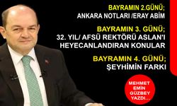 Mehmet Emin Güzbey Yazdı…