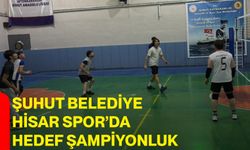 Şuhut Belediye Hisar Spor’da hedef şampiyonluk