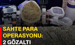 Sahte para operasyonu: 2 gözaltı