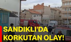 Sandıklı’da korkutan olay!