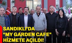 Sandıklı’da “My Garden Cafe” hizmete açıldı