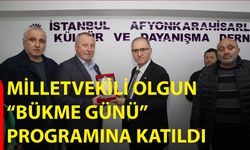 Milletvekili Olgun, “Bükme Günü” Programına Katıldı