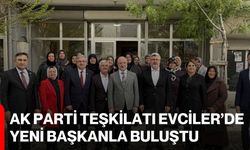 AK Parti Teşkilatı Evciler’de Yeni Başkanla Buluştu