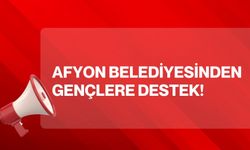 Afyon Belediyesinden Gençlere Destek!
