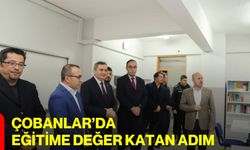 Çobanlar’da Eğitime Değer Katan Adım