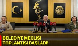 Belediye Meclisi Toplantısı Başladı!