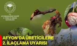 Afyon’da Üreticilere 2. İlaçlama Uyarısı