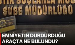 Emniyetin Durdurduğu Araçta Ne Bulundu?