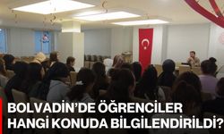 Bolvadin’de Öğrenciler Hangi Konuda Bilgilendirildi?