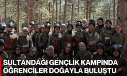 Sultandağı Gençlik Kampında Öğrenciler Doğayla Buluştu