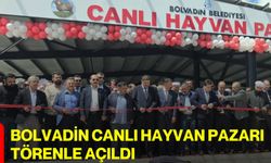 Bolvadin canlı hayvan pazarı törenle açıldı