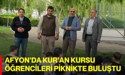 Afyon’da Kur’an Kursu öğrencileri piknikte buluştu