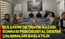 Bolvadin’de trafik kazası sonrası psikososyal destek çalışmaları başlatıldı
