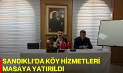 Sandıklı’da köy hizmetleri masaya yatırıldı