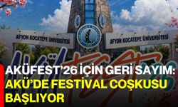 AKÜFEST’26 için geri sayım: AKÜ’de festival coşkusu başlıyor