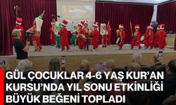 Gül Çocuklar 4-6 Yaş Kur’an Kursu’nda yıl sonu etkinliği büyük beğeni topladı