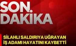 Silahlı saldırıya uğrayan iş adamı hayatını kaybetti