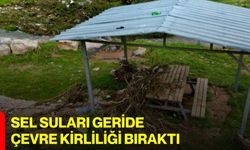 Sel suları geride çevre kirliliği bıraktı