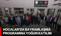 Hocalar’da Bayramlaşma Programına Yoğun Katılım