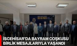 İscehisar’da Bayram Coşkusu Birlik Mesajlarıyla Yaşandı