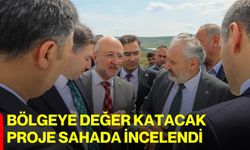 Bölgeye Değer Katacak Proje Sahada İncelendi
