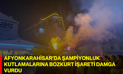 Afyonkarahisar’da Şampiyonluk Kutlamalarına Bozkurt İşareti Damga Vurdu