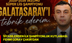 Siyasilerden İlk Şampiyonluk Kutlaması: Fehmi Güray Çakır’dan