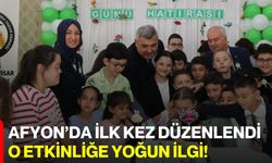 Afyon’da İlk Kez Düzenlendi, O Etkinliğe Yoğun İlgi!